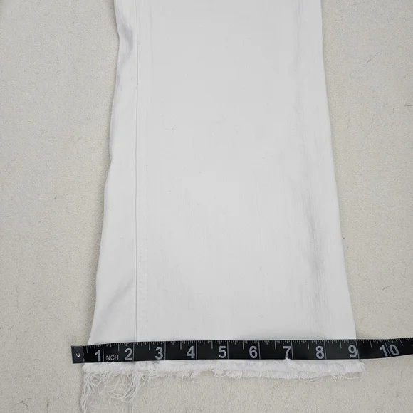 NEW J.CREW Flare Crop Ankle Jeans  Womens Stretch Mid-Rise  Sz 30 (8-10) - Picture 13 of 16